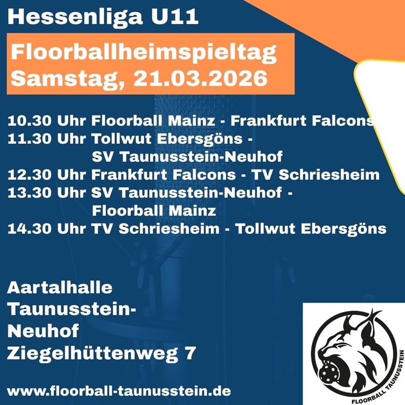 Floorballluchse der Sportvereinigung 1895 Taunusstein-Neuhof e.V.